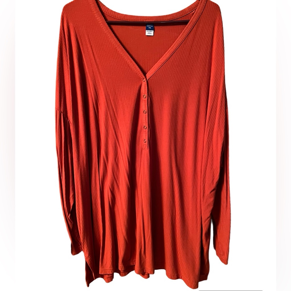 Old Navy Sunday Sleep Maternity Ribbed Long sleeve top